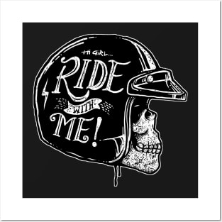 Hi Girl... Ride with me! Posters and Art